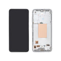 Écran complet Galaxy S24 FE – Argent – Qualité d'origine – avec châssis