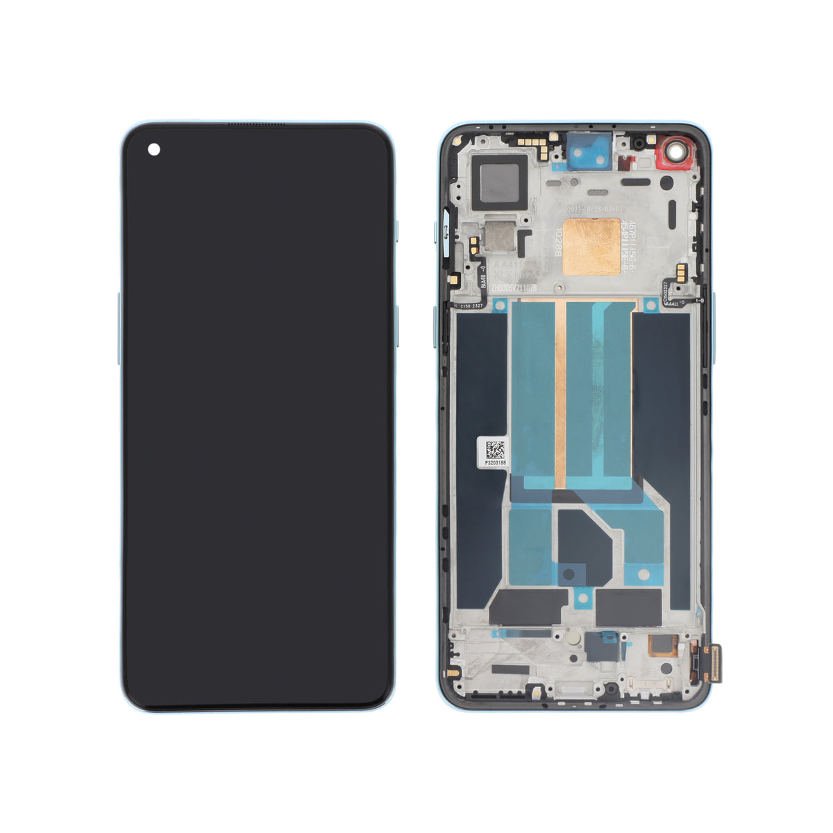 Écran complet OnePlus Nord 2 – Bleu – Original OnePlus (Service Pack)