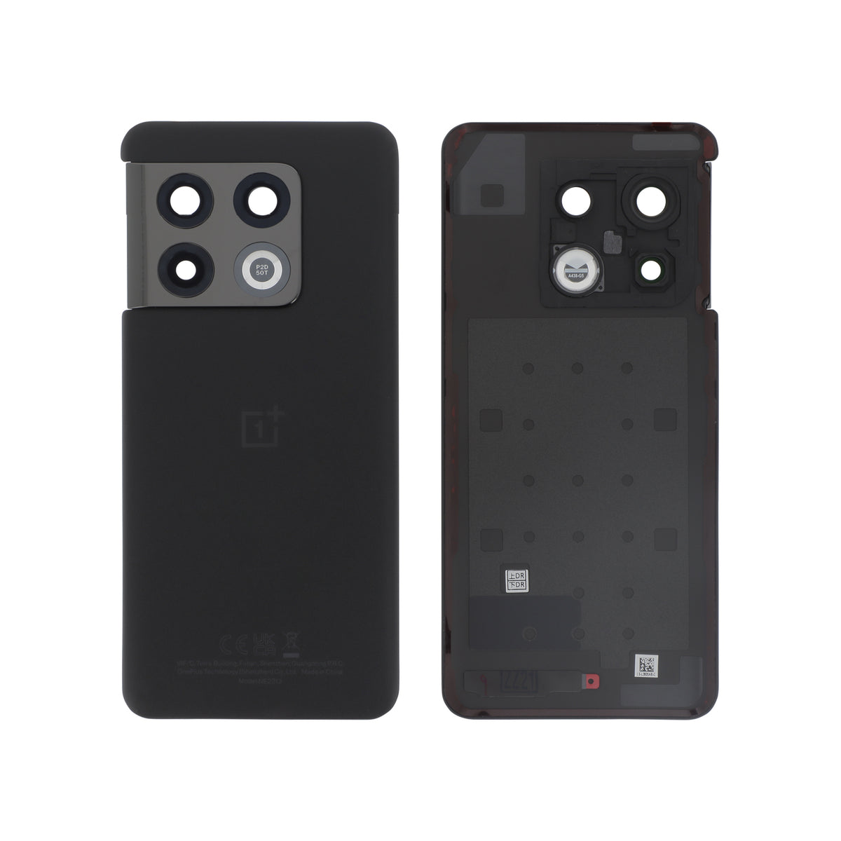 Vitre arrière OnePlus 10 Pro 5G – Noir – Original OnePlus (Service Pack)