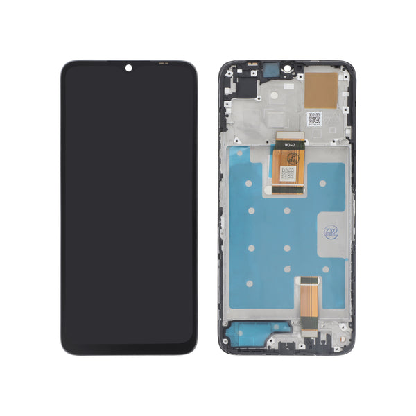 Écran complet Honor X6a – Noir – Compatible LCD – avec châssis