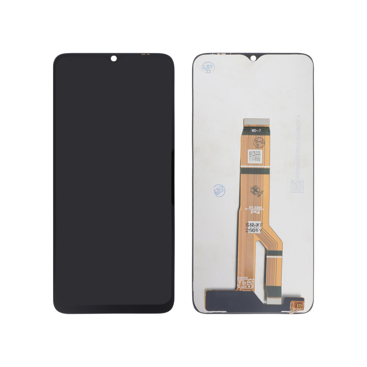 Écran complet Honor X6a – Compatible LCD – sans châssis