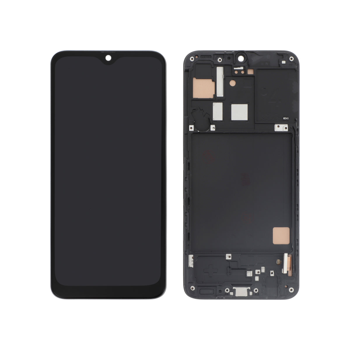 Écran complet Galaxy A40 – Compatible LCD (Incell) – avec châssis
