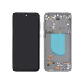 Écran complet Galaxy S23 FE – Graphite – Compatible OLED – avec châssis