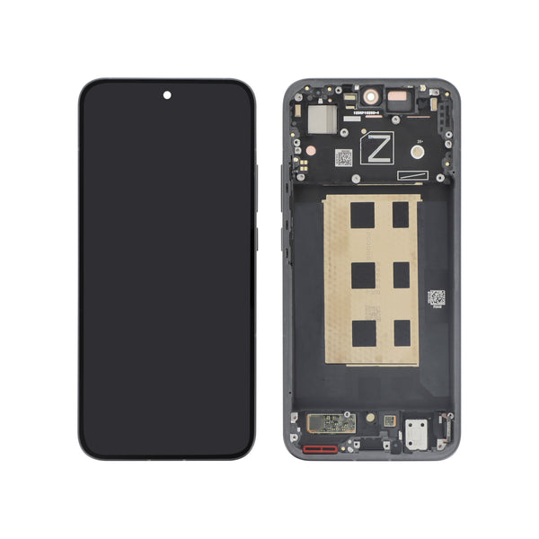 Écran complet Oppo Reno13 5G – Noir – Qualité d'origine – avec châssis