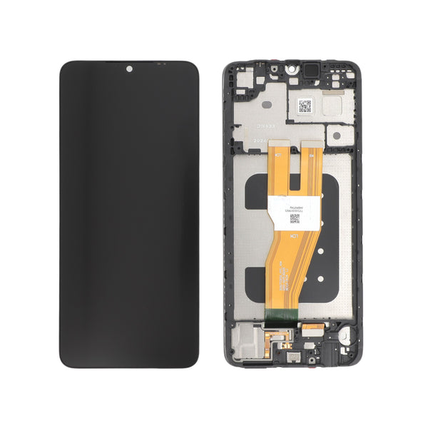 Écran complet Galaxy A05 – Noir – Qualité d'origine – avec châssis