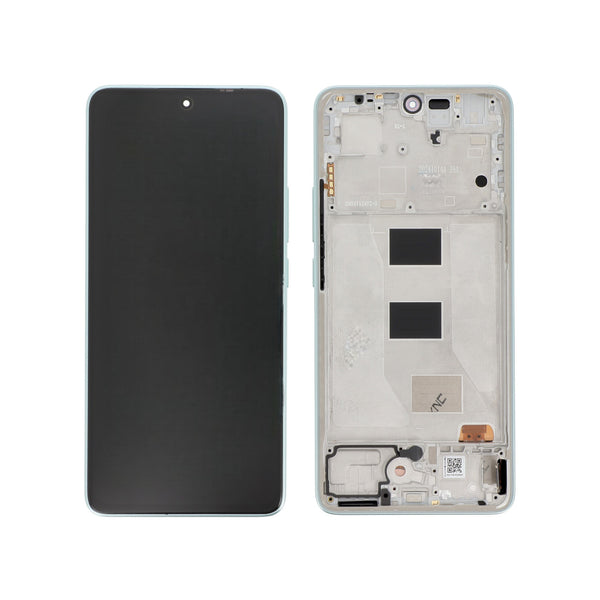 Écran complet Redmi Note 14 5G – Vert – Compatible LCD – avec châssis