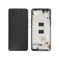 Écran complet Redmi Note 14 5G – Noir – Qualité d'origine – avec châssis