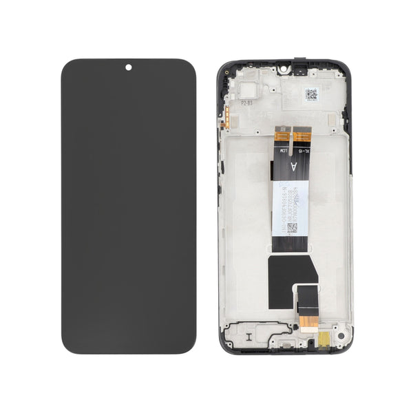 Écran complet Redmi 15C 5G – Noir – Qualité d'origine – avec châssis
