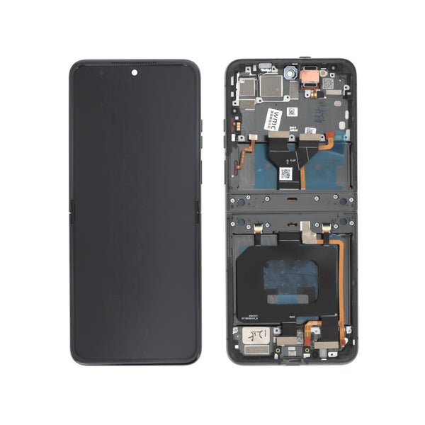 Écran complet Motorola Razr 50 – Noir – Qualité d'origine