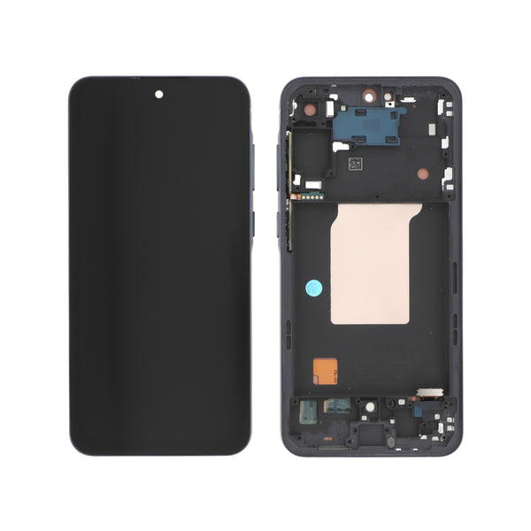 Écran complet Galaxy A55 – Compatible LCD (Incell) – avec châssis