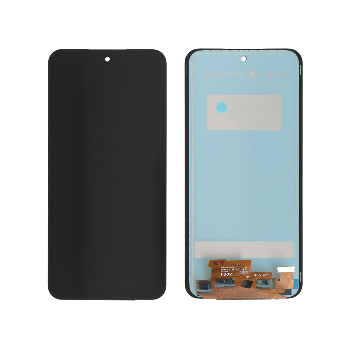 Écran complet Galaxy A35 – Compatible LCD (Incell) – sans châssis