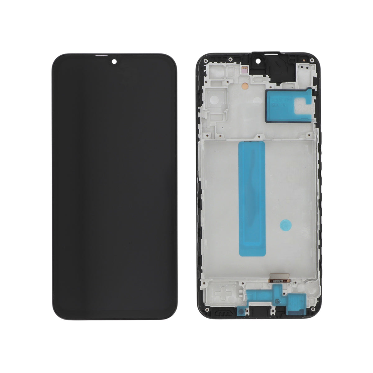 Écran complet Galaxy A25 – Compatible OLED – avec châssis
