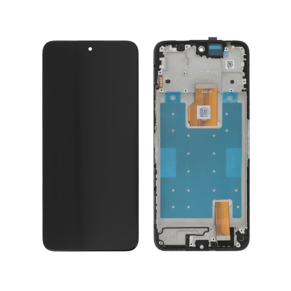 Écran complet Honor 400 Smart 5G – Noir – Qualité d'origine – avec châssis