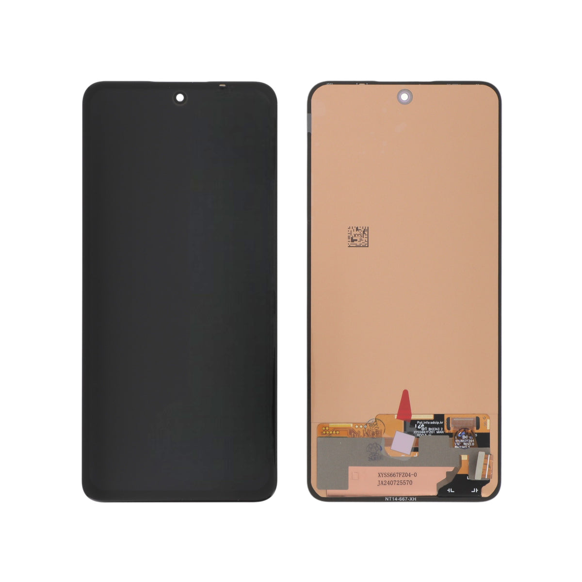 Écran complet Redmi Note 14 4G – Compatible OLED – sans châssis