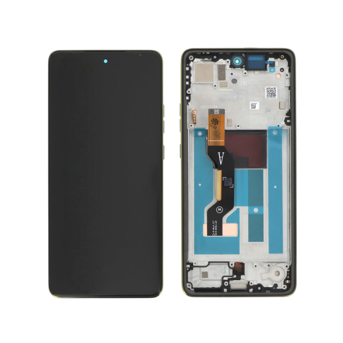 Écran complet golden cypress Moto G86 5G / Moto G86 Power 5G – Qualité d'origine