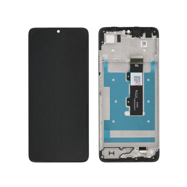 Écran complet tapestry Moto G06 / Moto G06 Power – Qualité d'origine – avec châssis