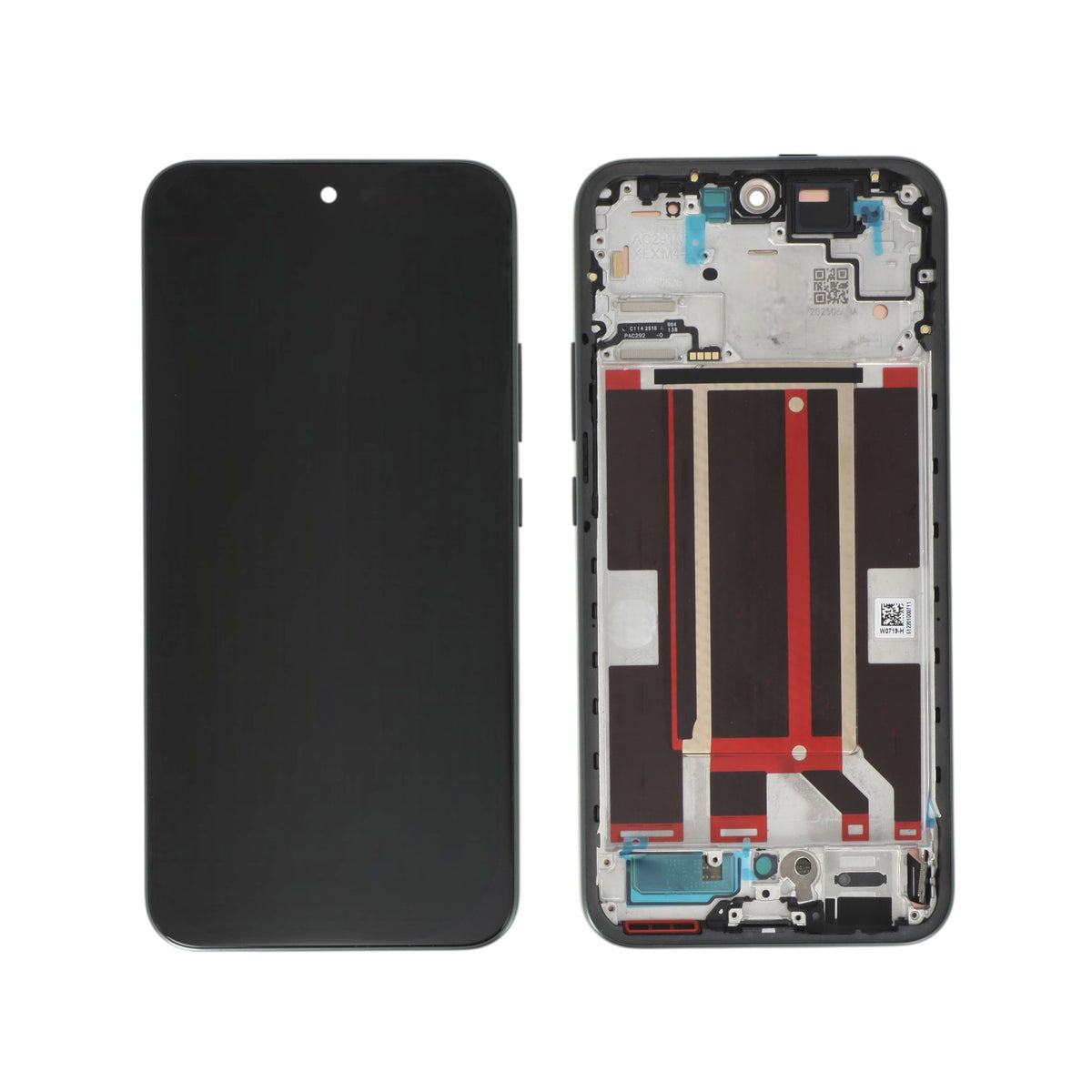 Écran complet Oppo Reno14 F 5G – Vert Emeraude – Qualité d'origine – avec châssis