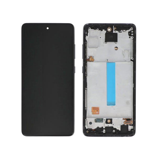 Écran complet Galaxy A52s – Noir – Compatible LCD (Incell) – avec châssis