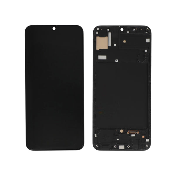 Écran complet Galaxy A50s – Compatible LCD (Incell) – avec châssis