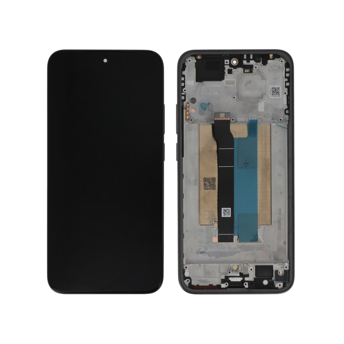 Écran complet Redmi Note 15 Pro 5G – Noir – Qualité d'origine – avec châssis