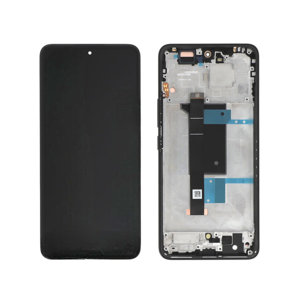 Écran complet Redmi Note 15 Pro 4G – Noir – Qualité d'origine – avec châssis
