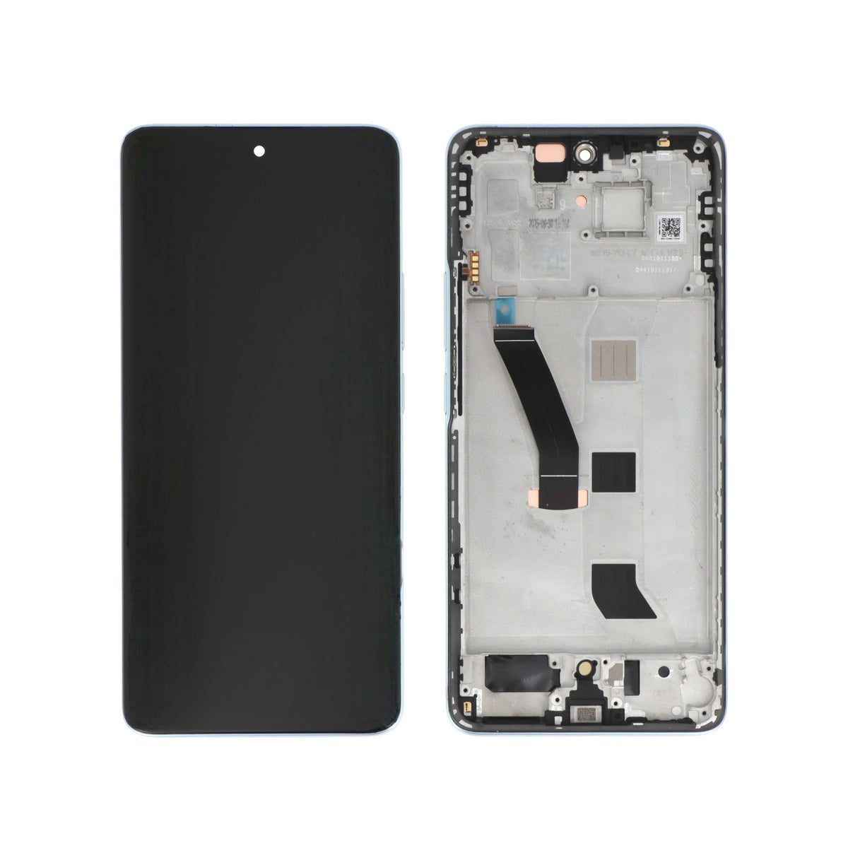 Écran complet Redmi Note 15 5G – Bleu – Qualité d'origine – avec châssis