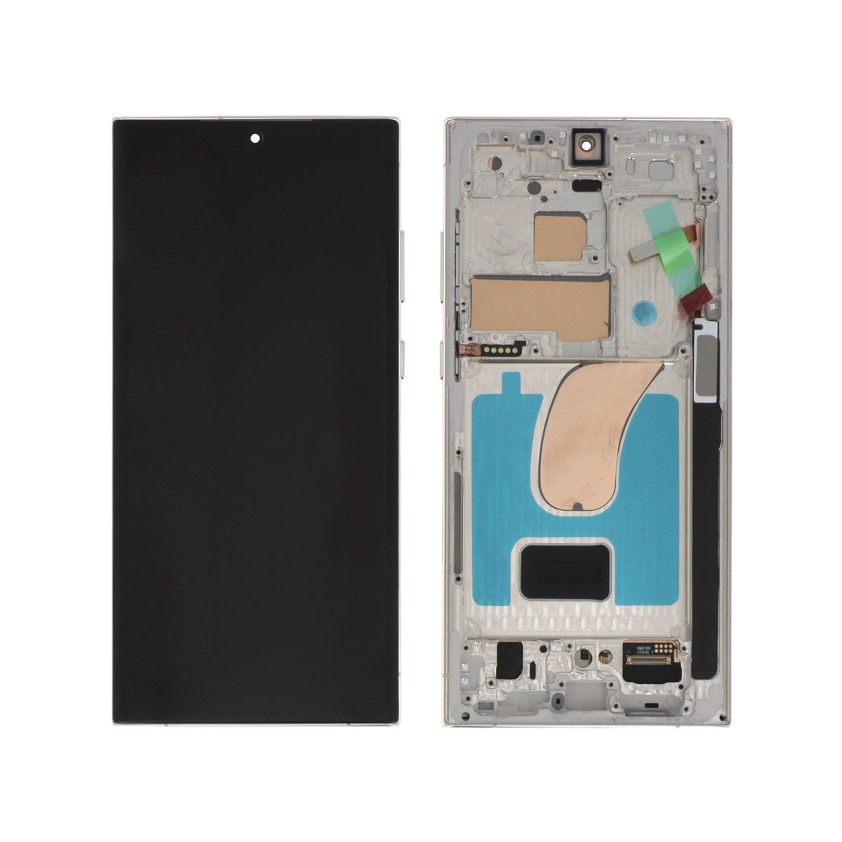 Écran complet Galaxy S23 Ultra – Crème – Compatible OLED