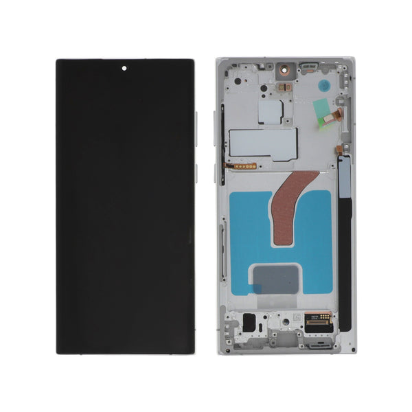 Écran complet Galaxy S22 Ultra – Blanc – Compatible OLED