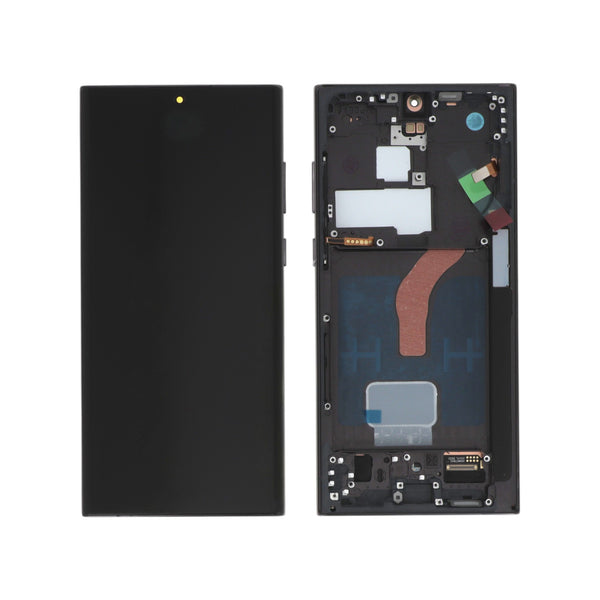 Écran complet Galaxy S22 Ultra – Noir – Compatible OLED