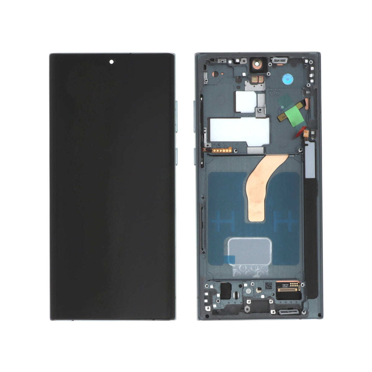 Écran complet Galaxy S22 Ultra – Vert – Compatible OLED