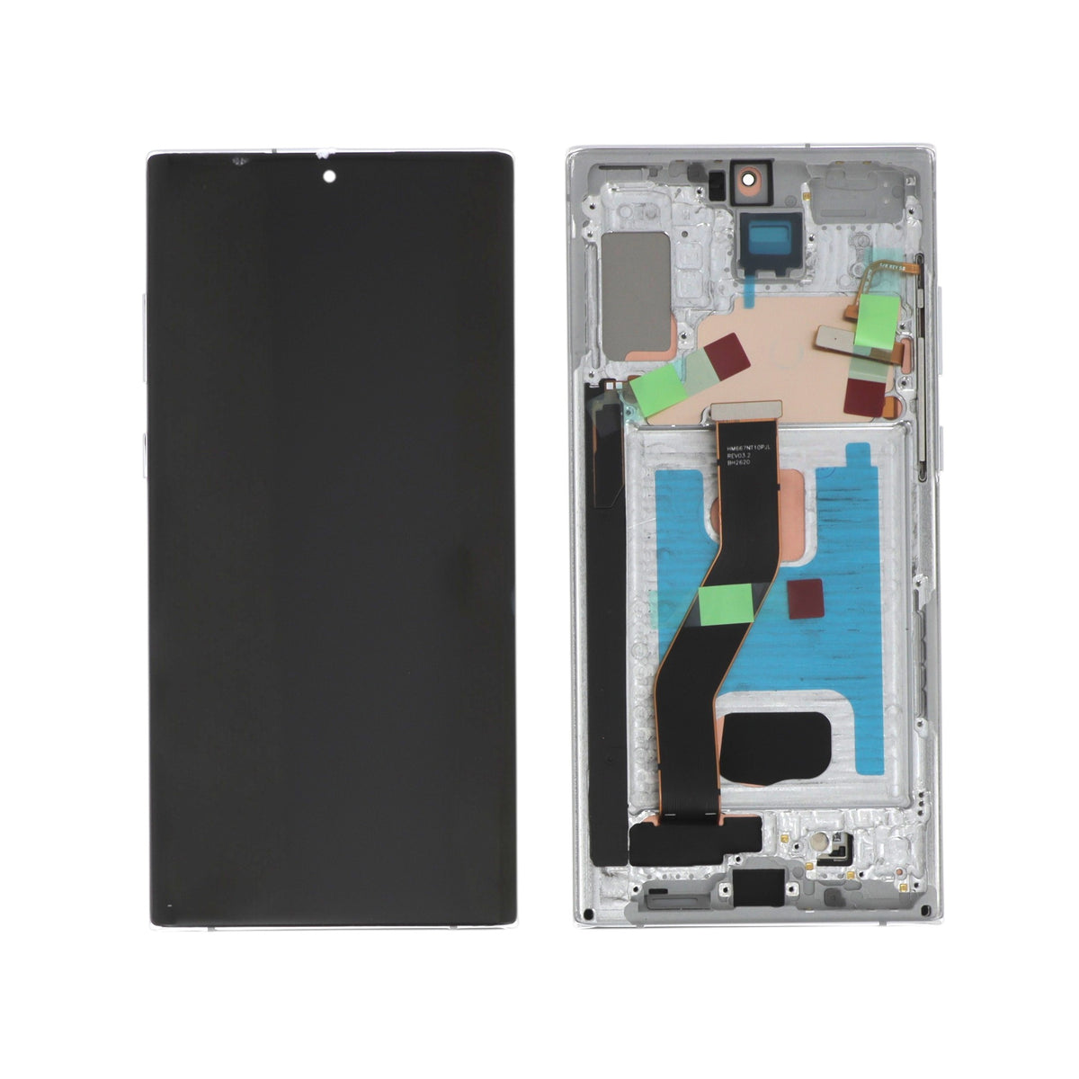Écran complet Galaxy Note 10+ – Argent – Compatible OLED