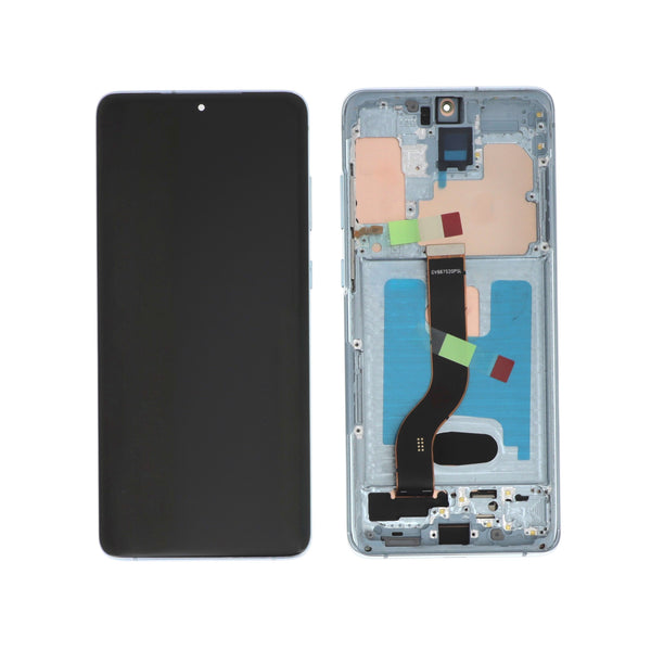 Écran complet Galaxy S20+ – Bleu – Compatible OLED