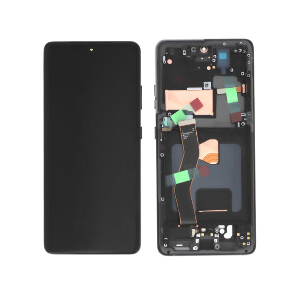 Écran complet Galaxy S21 Ultra – Noir – Compatible OLED