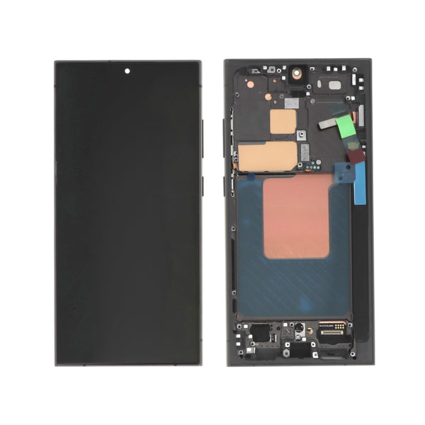 Écran complet Galaxy S24 Ultra – Titane Noir – Compatible OLED