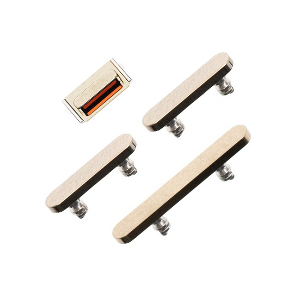 Bouton power et volume iPhone 14 Pro / iPhone 14 Pro Max – Or – Compatible