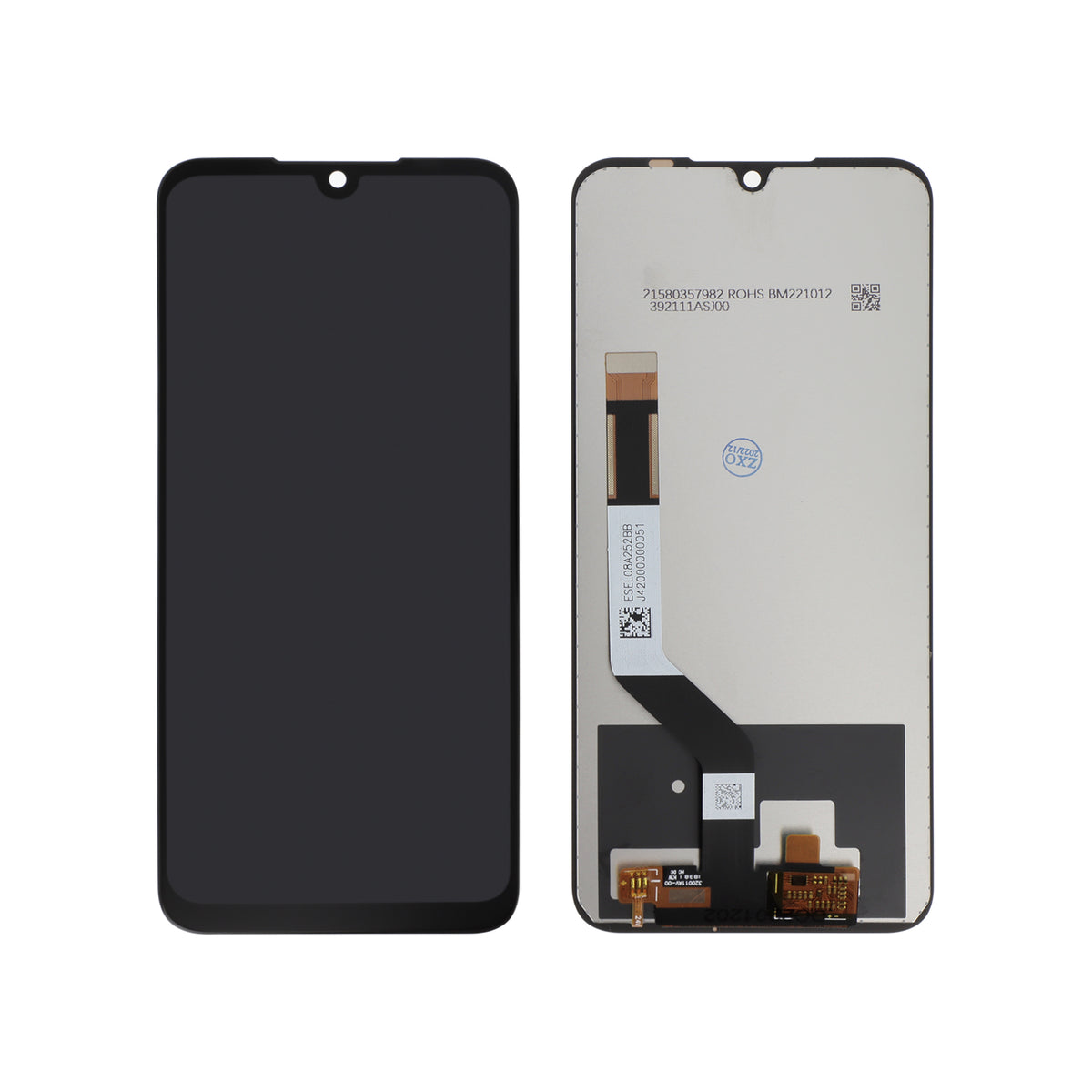 Écran complet Redmi Note 7 – Compatible LCD – sans châssis