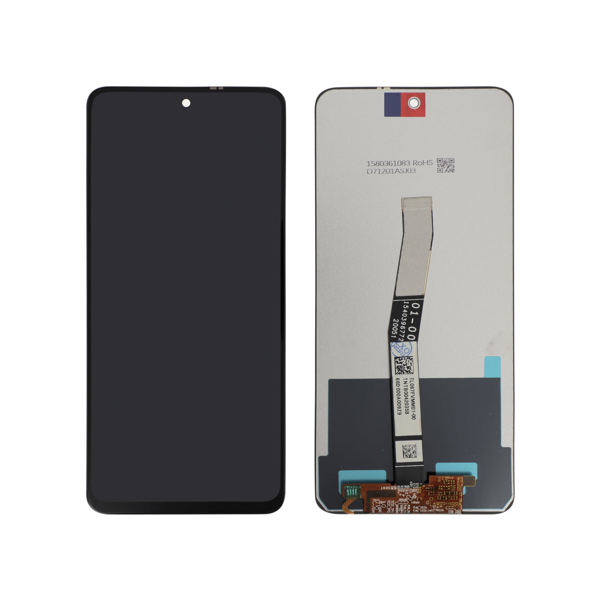 Écran complet Redmi Note 9 Pro / Redmi Note 9S – Compatible LCD – sans châssis