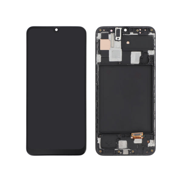 Écran complet Galaxy A30 – Compatible OLED – avec châssis