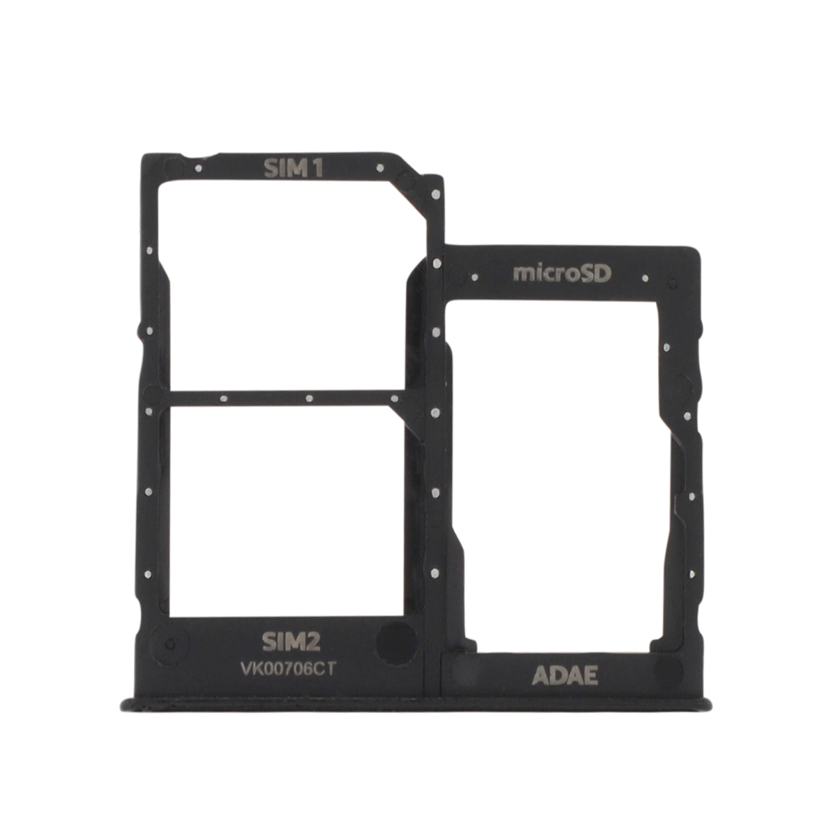 Tiroir SIM Galaxy A41 – Noir