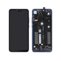 Écran complet Mi 8 Lite – Bleu – Compatible LCD – avec châssis