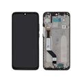 Écran complet Redmi Note 7 – Noir – Compatible LCD – avec châssis