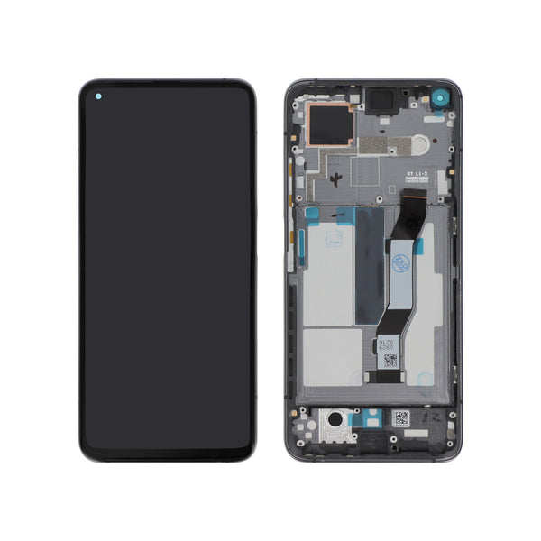 Écran complet Mi 10T Pro 5G / Mi 10T 5G – Noir – Compatible LCD – avec châssis