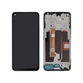 Écran complet Oppo A74 5G / A54 5G – Noir – Compatible LCD – avec châssis
