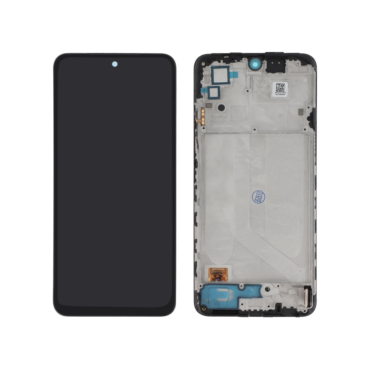 Écran complet Redmi Note 10S / Redmi Note 10 – Qualité d'origine – avec châssis