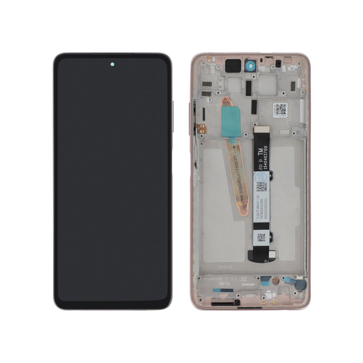 Écran complet Poco X3 Pro / Poco X3 – Or – Compatible LCD