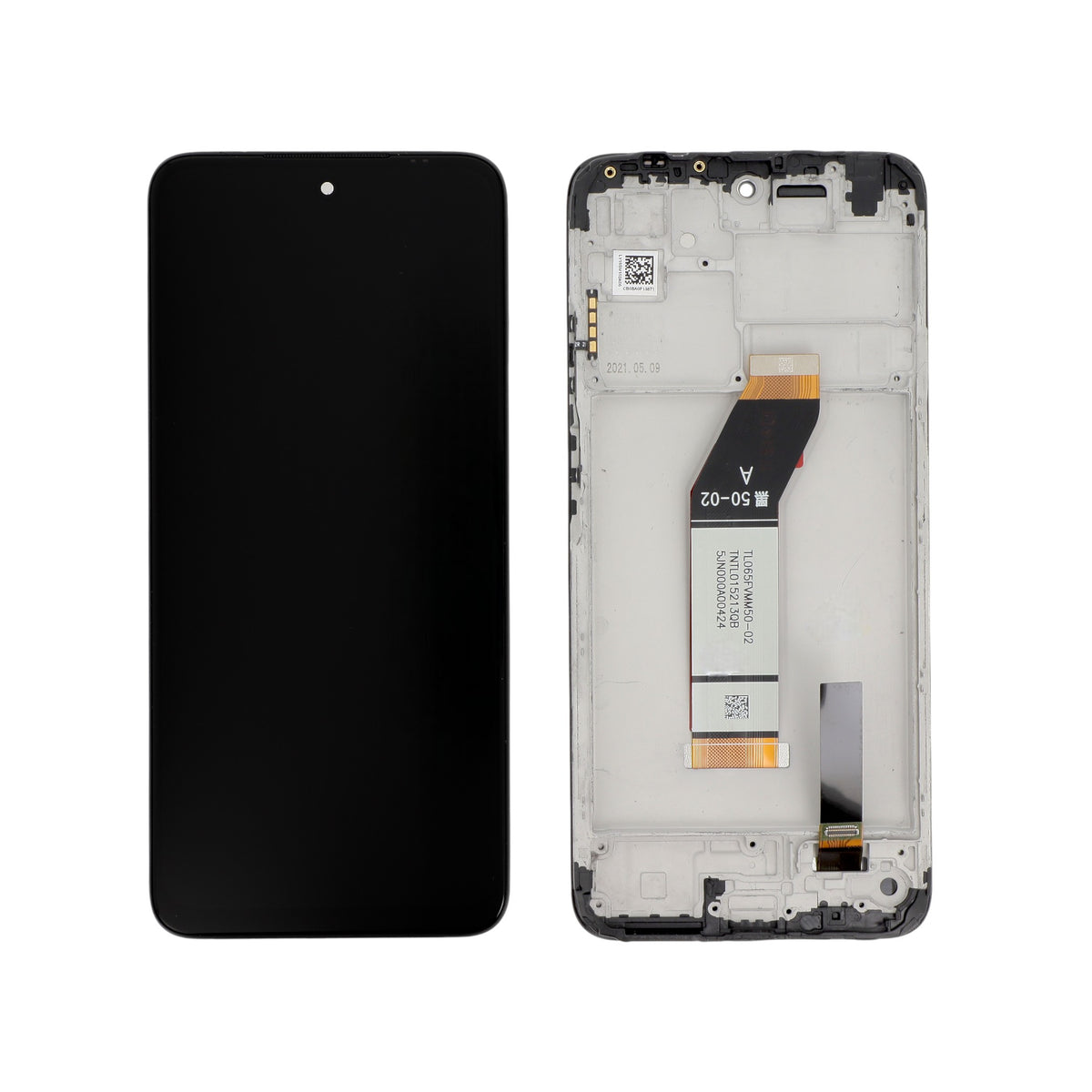 Écran complet Redmi 10 – Compatible LCD – avec châssis