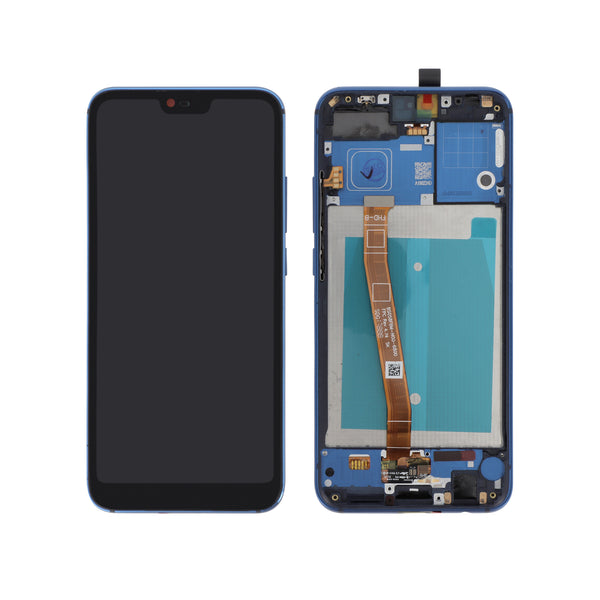 Écran complet Honor 10 – Bleu – Qualité d'origine – avec châssis