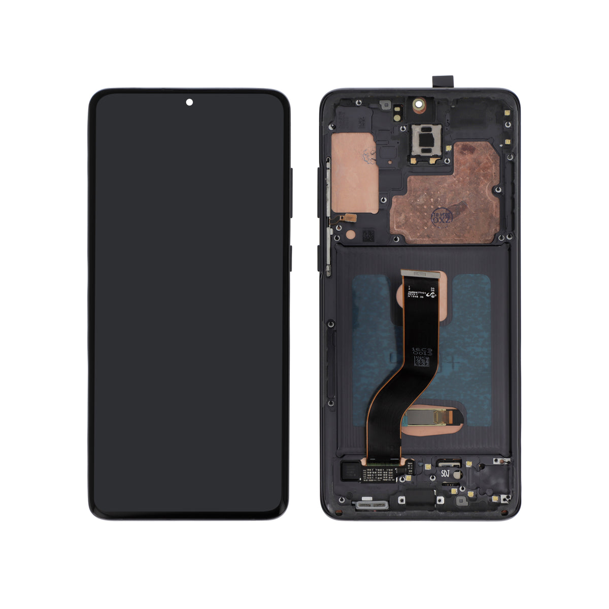 Écran complet Galaxy S20+ – Noir – Qualité d'origine