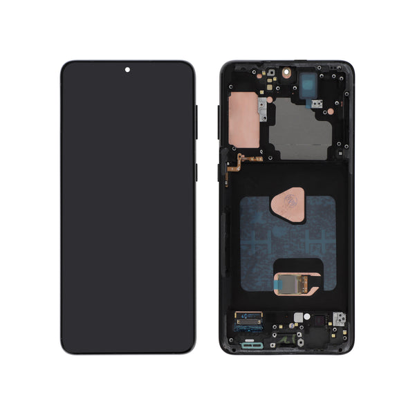 Écran complet Galaxy S21+ – Noir – Qualité d'origine