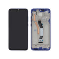 Écran complet Redmi Note 8 Pro – Bleu – Compatible LCD – avec châssis